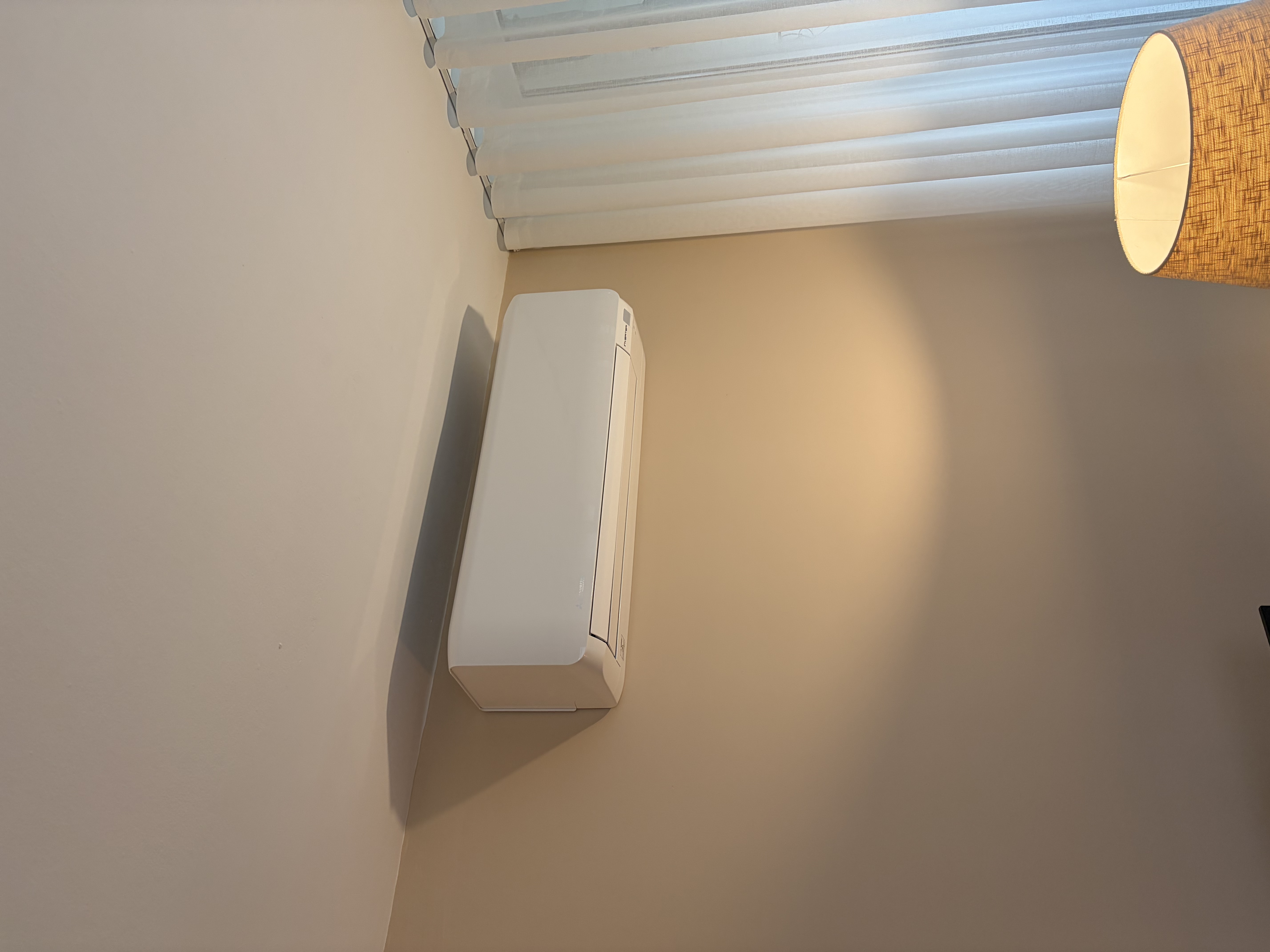 Mitsubishi buitenunit terras